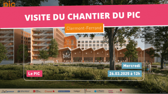 Visite du chantier du PIC